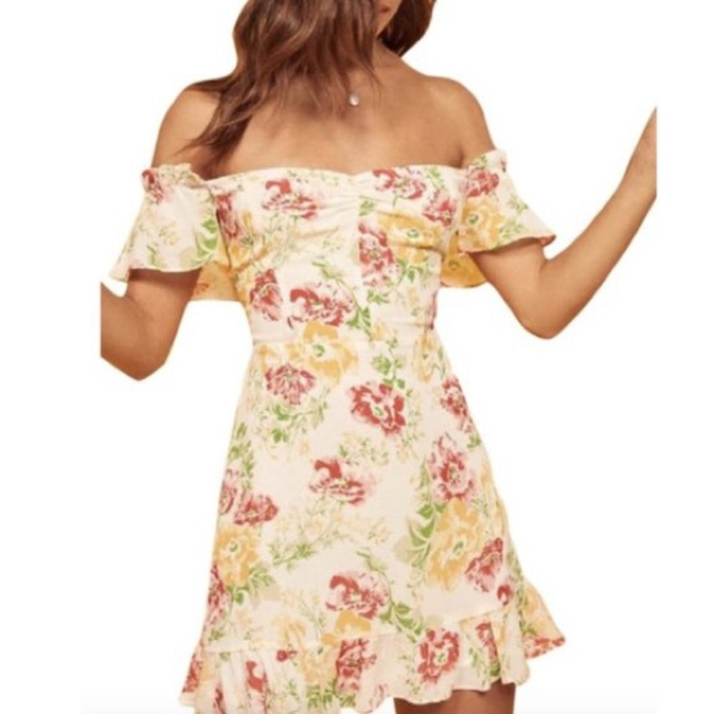 Reformation off shoulder dress